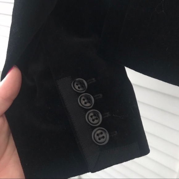 Club Monaco Dark Velvet Blazer - Picture 5 of 8